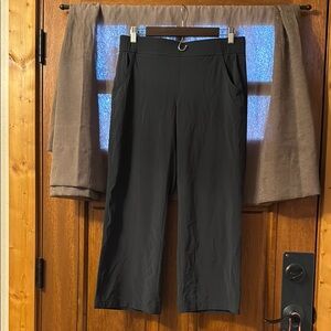 Eddie Bauer Black Wide Leg Pants